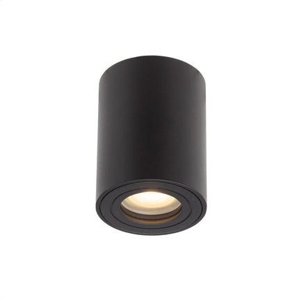 DMQ Plafondspot Badkamer Zwart - Ø 8 cm - IP65 - GU10