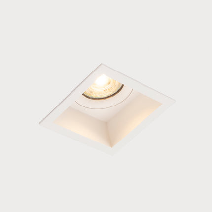 DMQ Inbouwspot GU10 Cubo Vierkant Wit - Extra kleine rand