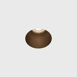 DMQ Trimless inbouwspot Myra Rond Matbrons - LED IP44 - Lage inbouwdiepte
