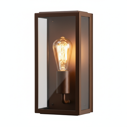 DMQ Wandlamp Boston voor Buiten - Rusty Brons
