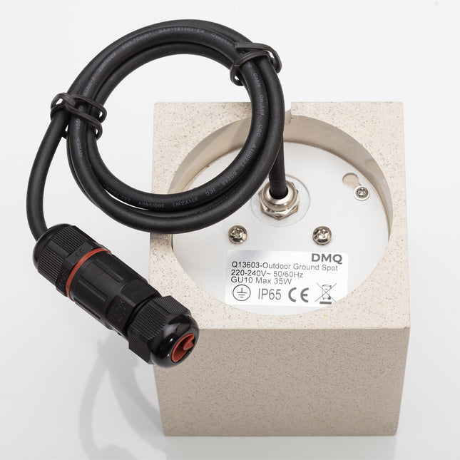DMQ Buitenspot IP65 White Sandstone