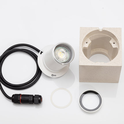 DMQ Buitenspot IP65 White Sandstone