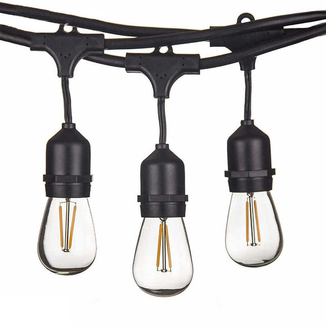 DMQ Koppelbaar Lichtsnoer buiten - 10 meter - 10 LED lampen - Waterdicht