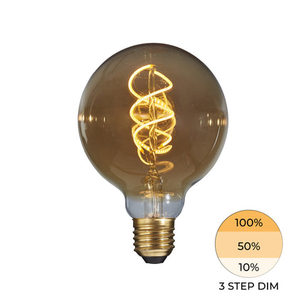 DMQ LED Lamp G80 5W 3-Stap Dimbaar