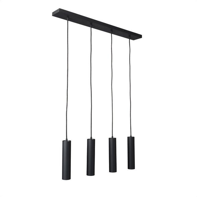 DMQ Hanglamp Elmont Tube 4L Zwart