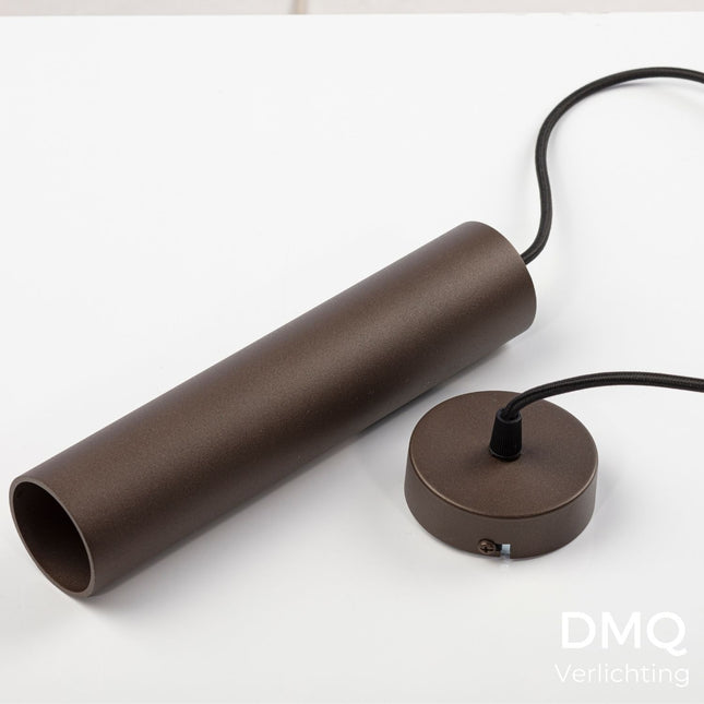 DMQ Hanglamp Elmont Tube Mat Brons