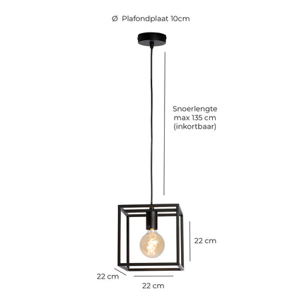 DMQ Hanglamp Leroy Square