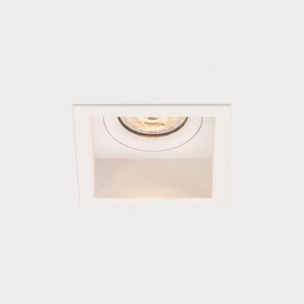 DMQ Inbouwspot GU10 Cubo Vierkant Wit - Extra kleine rand