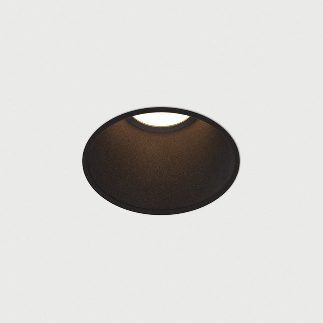 DMQ Inbouwspot GU10 IP44 Luna Rond Zwart - Extra kleine rand