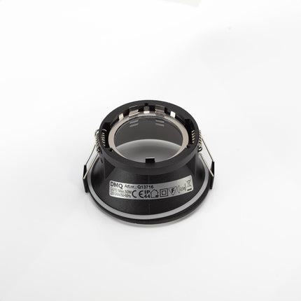 DMQ Inbouwspot GU10 IP44 Luna Rond Zwart - Extra kleine rand