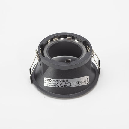 DMQ Inbouwspot GU10 Luna Rond Antraciet  - Extra kleine rand