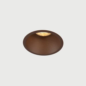 DMQ Inbouwspot GU10 Luna Rond Mat brons  - Extra kleine rand
