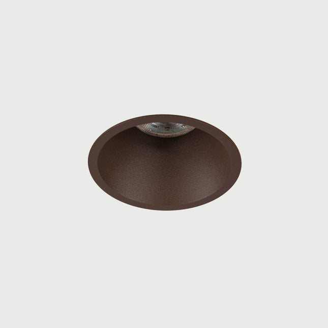 DMQ Inbouwspot GU10 Luna Rond Mat brons  - Extra kleine rand