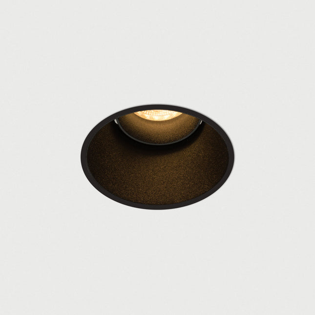 DMQ Inbouwspot GU10 Luna Rond Zwart - Extra kleine rand - Verstelbaar