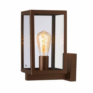 DMQ Lantaarn Wandlamp Boston voor Buiten  - Rusty Brons