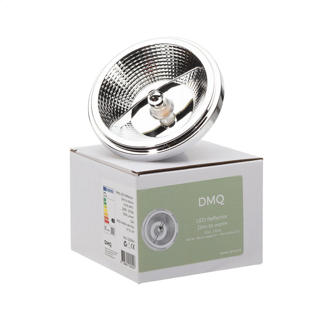 DMQ LED Reflector GU10 AR111 - 2200 - 2700K