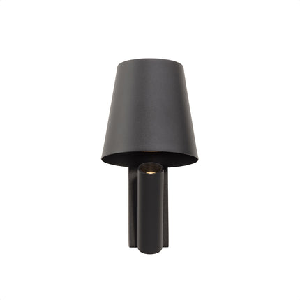 DMQ Nachtlamp LED met kap - Zwart