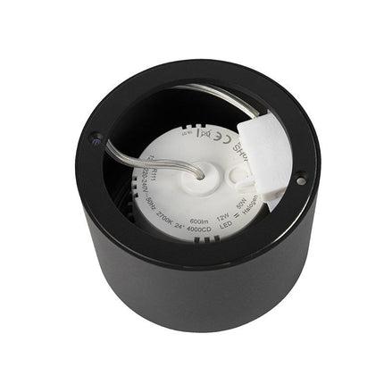 DMQ Opbouwspot Cilindro zwart