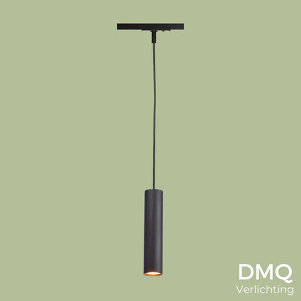 DMQ Pendel Juna - 1-Fase GU10 Rail - Zwart