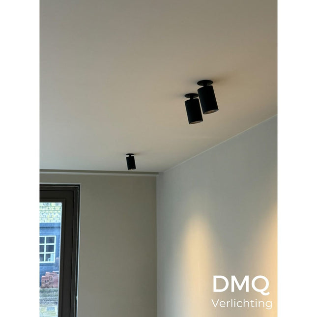 DMQ Plafondspot Inbouw Elmont 1 Zwart
