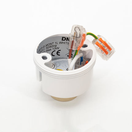 DMQ Plafondspot Opbouw Tube Elmont 1 Wit