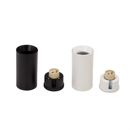 DMQ Plafondspot Opbouw Tube Elmont 1 Zwart