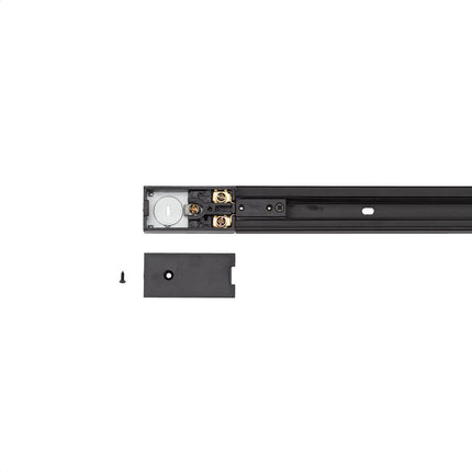 DMQ Track Rail 2 meter - 1 Fase - Zwart