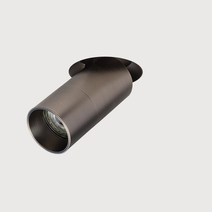 DMQ Trimless inbouw richtspot GU10 Moon 1 Geborsteld gunmetal