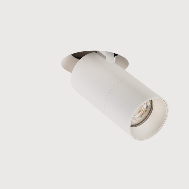 DMQ Trimless inbouw richtspot GU10 Moon 1 Wit