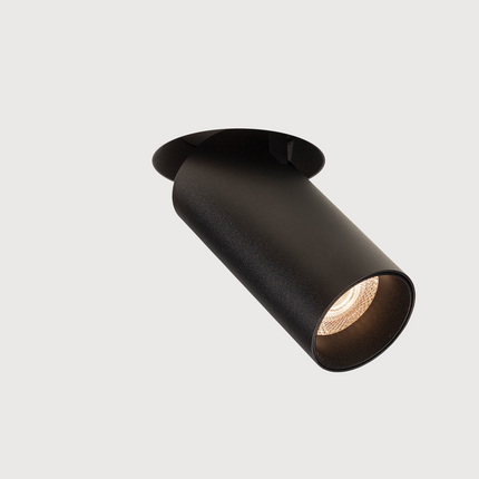 DMQ Trimless inbouw richtspot LED 10W Moon 1 - Zwart