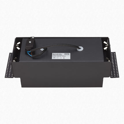 DMQ Trimless inbouwspot GU10 Milo 2 Zwart