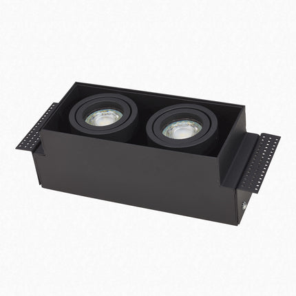 DMQ Trimless inbouwspot GU10 Milo 2 Zwart