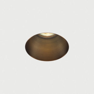 DMQ Trimless inbouwspot GU10 Moon 1 Rond - Geborsteld brons