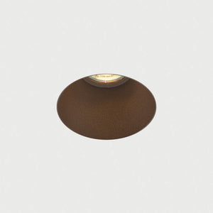 DMQ Trimless inbouwspot GU10 Moon 1 Rond - Mat brons