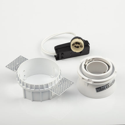 DMQ Trimless inbouwspot GU10 Moon 1 Rond Wit