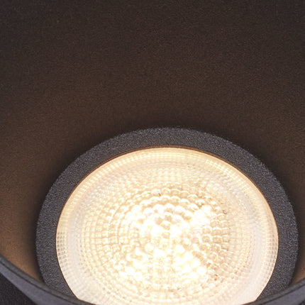 DMQ Trimless inbouwspot GU10 Moon 1 Rond Zwart