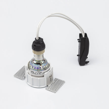 DMQ Trimless inbouwspot GU10 Myra Rond Wit - IP44