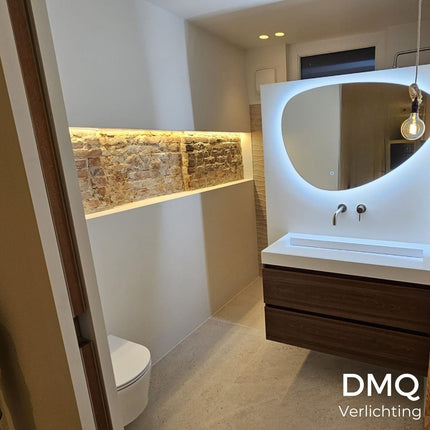 DMQ Trimless inbouwspot GU10 Myra Rond Wit - IP44