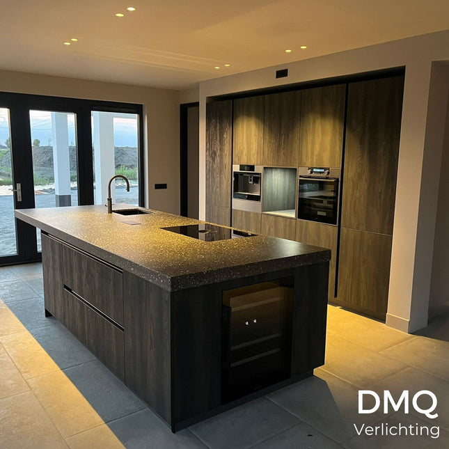 DMQ Trimless inbouwspot GU10 Myra Rond Wit