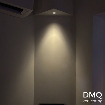 DMQ Trimless inbouwspot GU10 Myra Rond Zwart