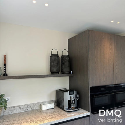 DMQ Trimless inbouwspot Lark 35mm LED Geborsteld brons