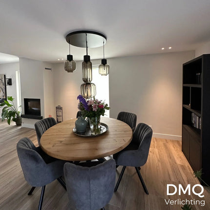DMQ Trimless inbouwspot Lark 35mm LED Geborsteld brons