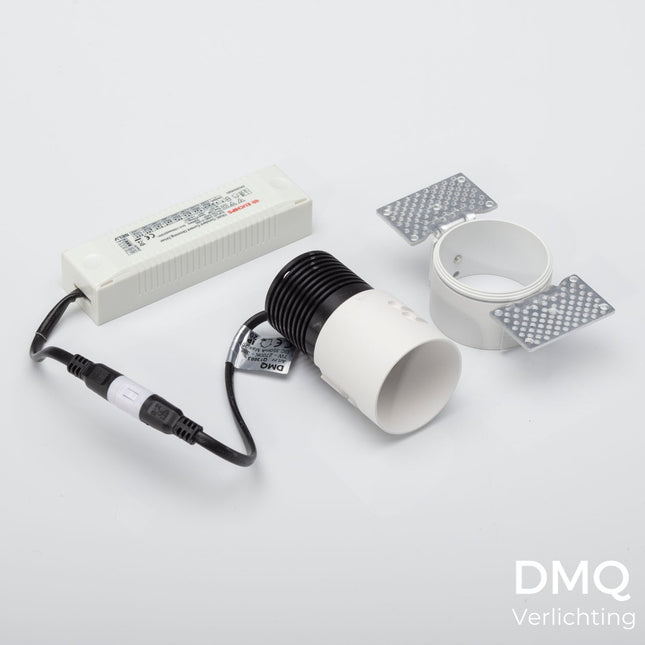 DMQ Trimless inbouwspot Lark 46mm LED Wit