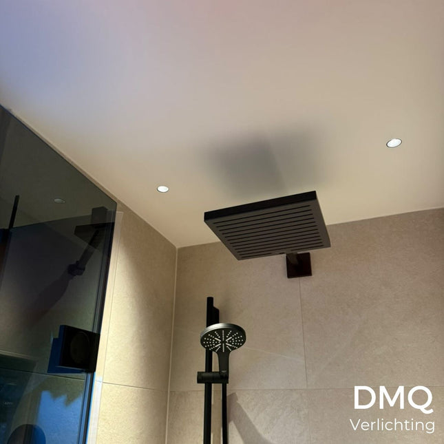 DMQ Trimless inbouwspot Lark IP65 35mm LED Wit