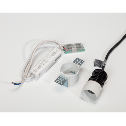 DMQ Trimless inbouwspot Lark IP65 35mm LED Wit
