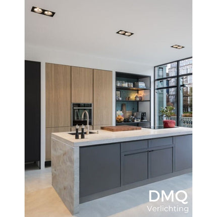 DMQ Trimless inbouwspot Milton 2 Zwart