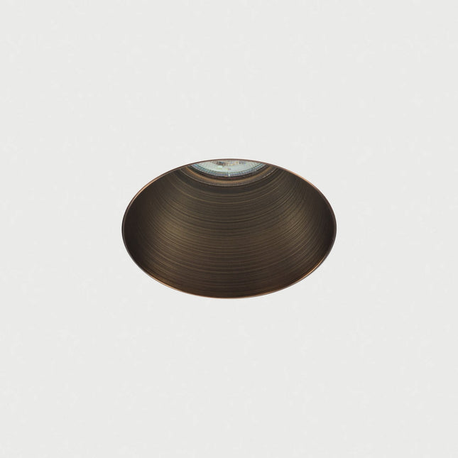 DMQ Trimless inbouwspot Moon 1 Rond Geborsteld brons - LED IP54