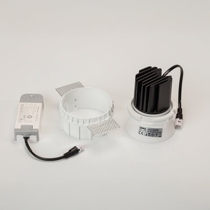 DMQ Trimless inbouwspot Moon 1 Rond Wit - LED IP54