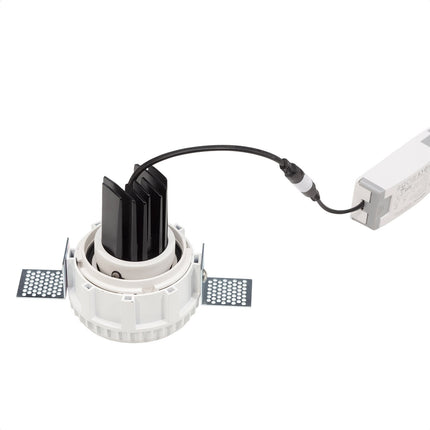 DMQ Trimless inbouwspot Moon 1 Rond Wit - Verstelbaar - LED IP54