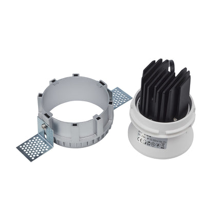 DMQ Trimless inbouwspot Moon 1 Rond Zwart - LED IP54